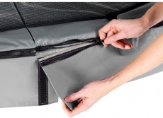 Батут EXIT Elegant Premium прямокутний 244х427cm gray